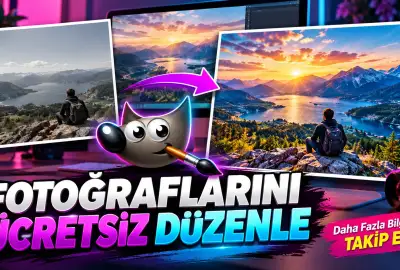 GIMP: Fotoğraf Düzenlemek İçin Abonelik Gerektirmeyen Bir Seçenek