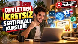 Yazılım, Yapay Zekâ ve İngilizceyi Sıfırdan Ücretsiz Öğrenin: BTK Akademi!
