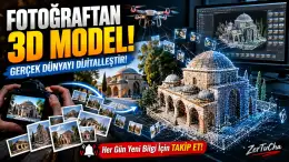 Telefonla Çektiğiniz Fotoğraflardan 3D Model Oluşturabilirsiniz! Agisoft Metashape Pro Nedir?